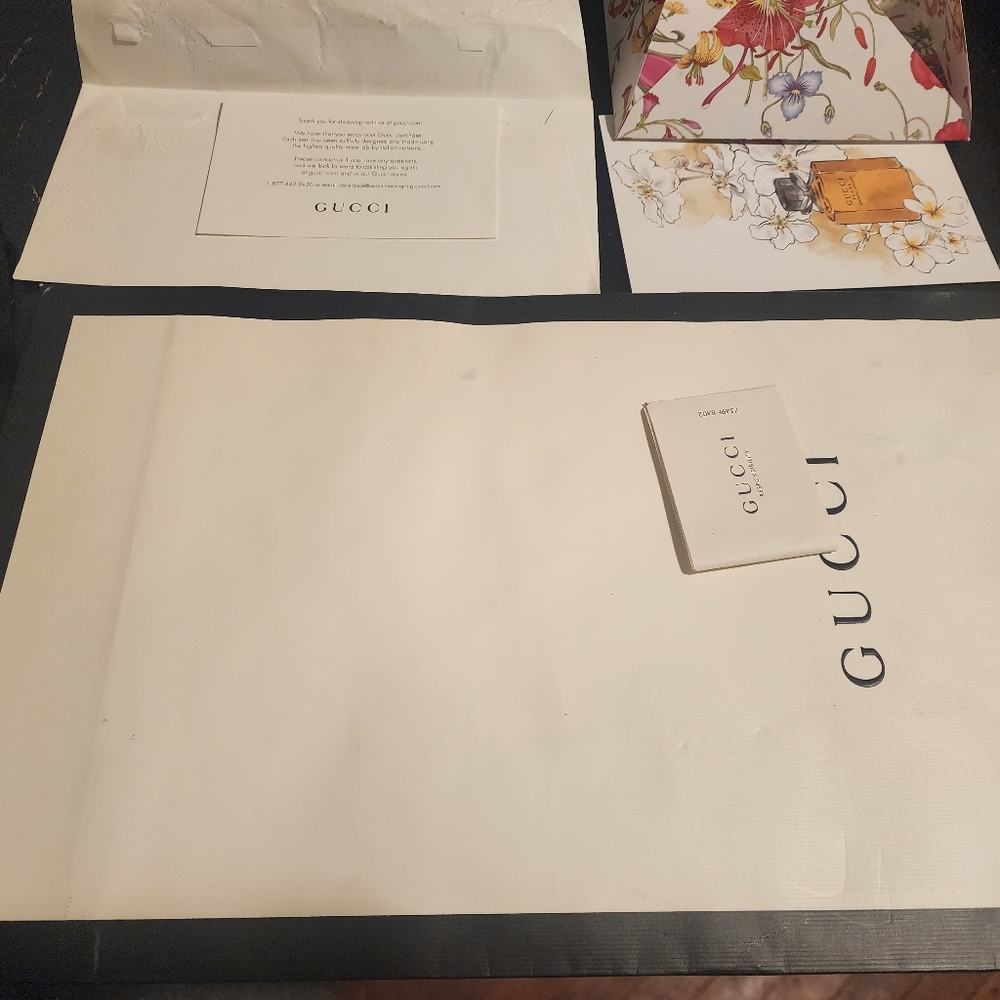 Authentic Gucci tags